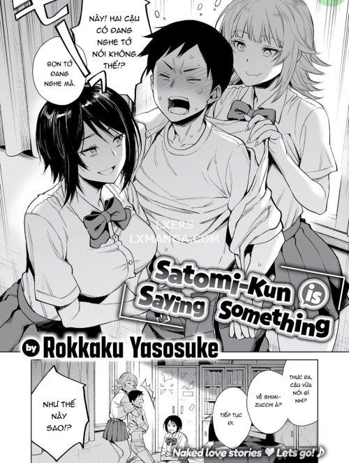 Satomi-kun Is Saying Something